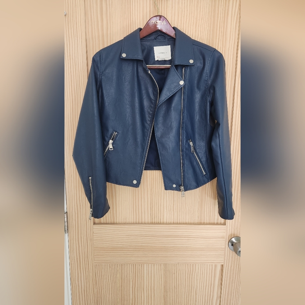 Anthropologie Vegan Leather Jacket